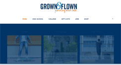 Desktop Screenshot of grownandflown.com